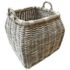 Handcrafted round top square bottom baskets with ear handles. Handcrafted round top square bottom baskets with ear handles.